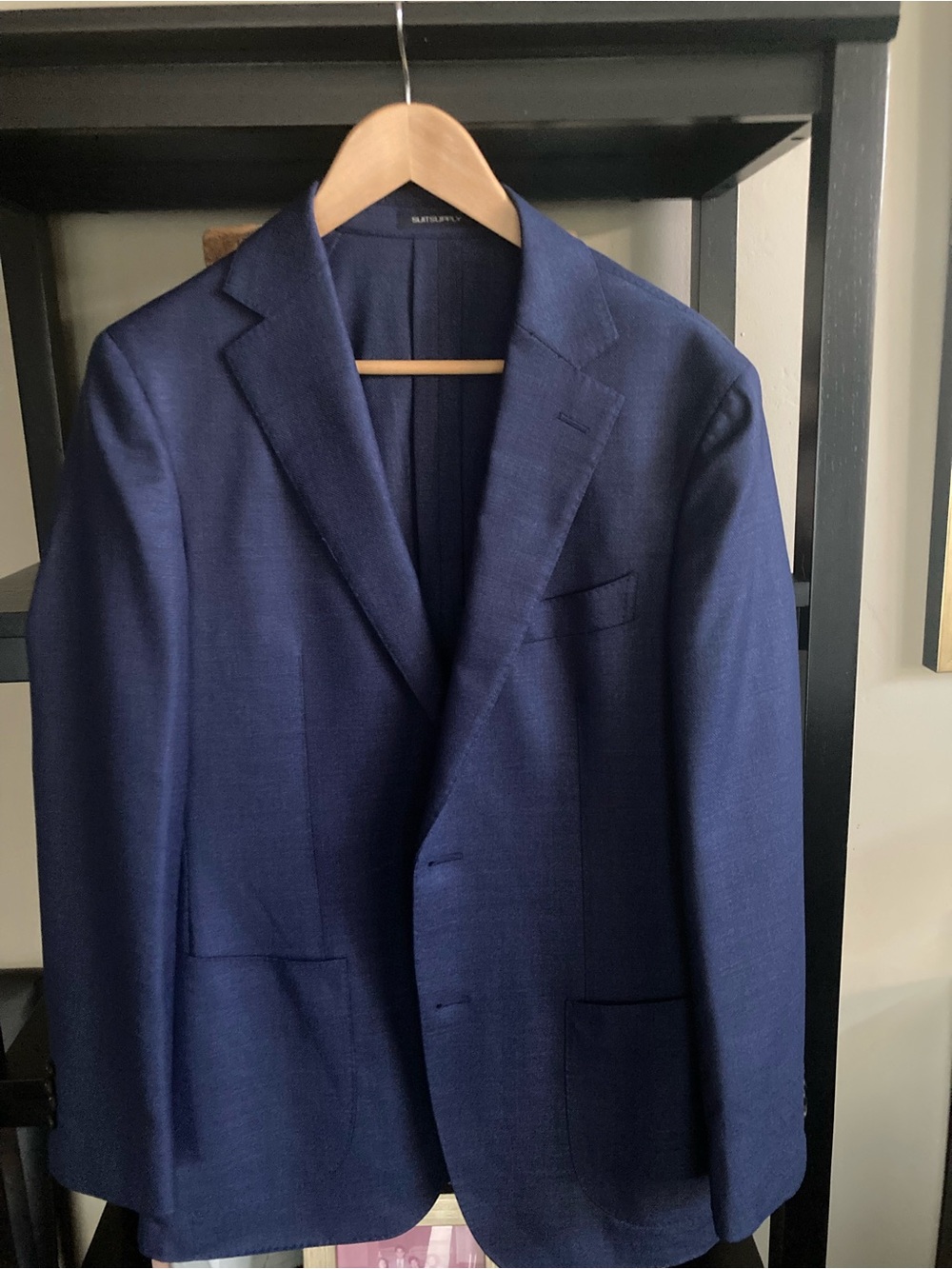 Suitsupply Deep Navy Two-Button Wool 2 piece suit